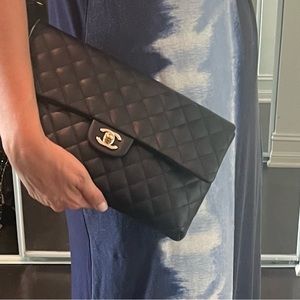 AUTHENTIC CHANEL CLUTCH- excellent condition